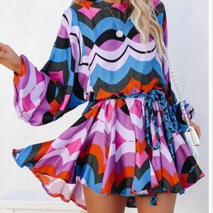 Vici long sleeve dress size medium